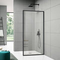Shower Framed Glass Panel, 5/16" Tempered Glass Shower Door, Fit by SHOWERBATHTUBDOORSDEVELOPER
