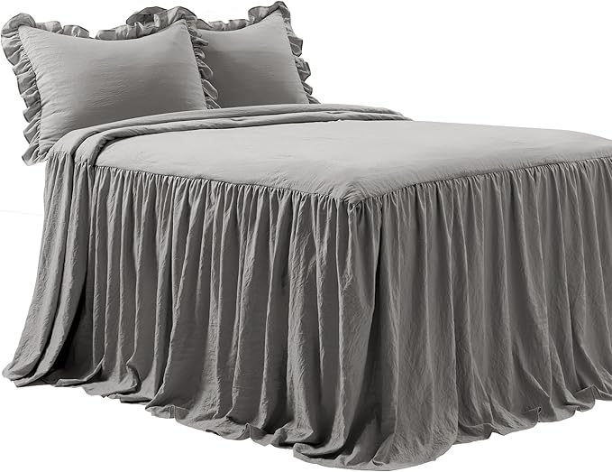 Lush Decor Ruffle Skirt Bedspread Set - Image 7