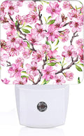 FSHVQKD Spring Flowers Blossom Night Light, Plug Into Wall by Unknown