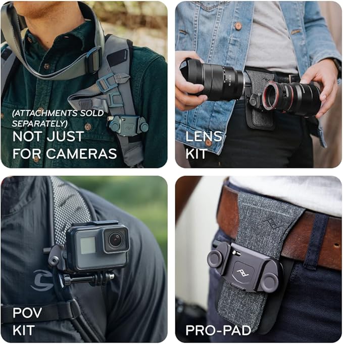Peak Design Capture Camera Clip V3, Kelp - Image 3