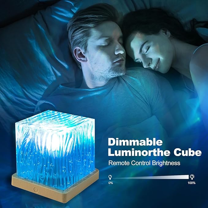 Northern Lights Projector, 16 Colors Plug in Aurora Light Projector & Mood - Image 4