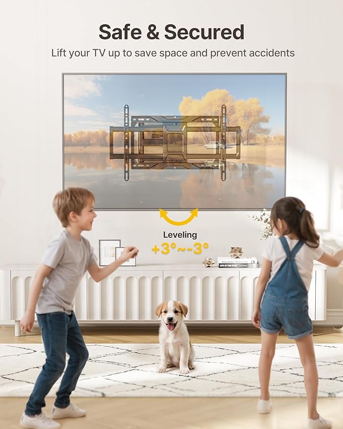 monTEK Full Motion TV Wall Mount - Image 7