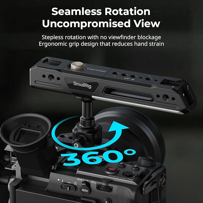 SMALLRIG Camera Cage Kit for Sony FX2, HawkLock Quick Release Cage - Image 3