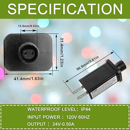 SIGANDG 24V 12W LED Transformer Replacement Class 2 Power Supply - Image 2