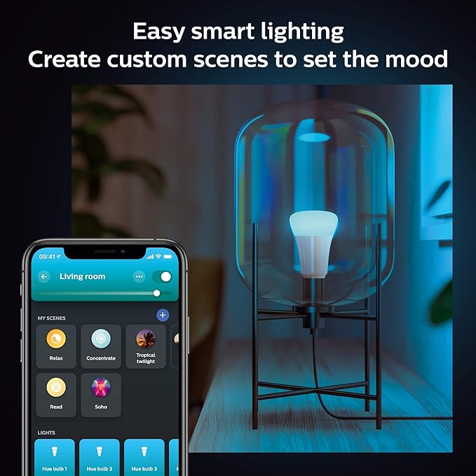 Philips Hue A19 LED Smart Light Bulb - Image 6