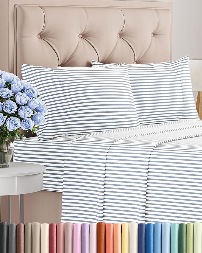 Queen Size 4 Piece Sheet Set by CGKUnlimited