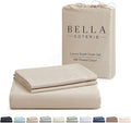 Bella Coterie Luxury Bamboo Viscose California King Size Duvet Cover Set | 100% by BC