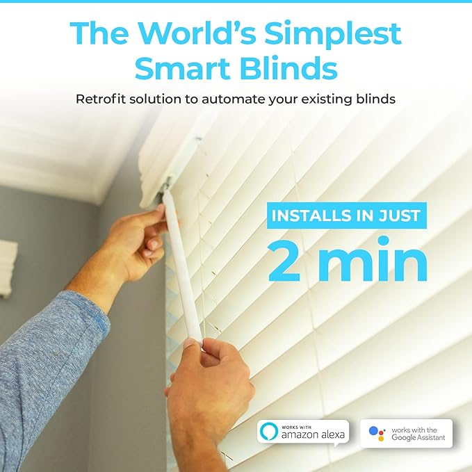 Sunsa Wand – Simple Retrofit Smart Blind Solution to Automate and Motorize Your - Image 2