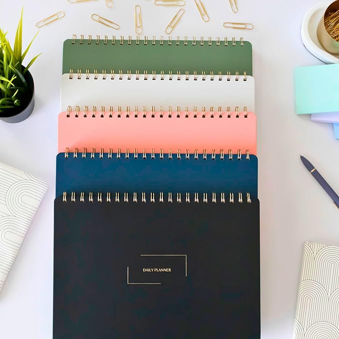 Undated Daily Planner | 8.25” x 11.75” Work To-Do Notebook | ADHD Academic - Image 9