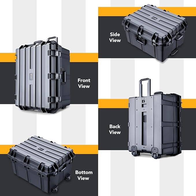 Lykus HC-7240 Large Waterproof Hard Case - Image 6