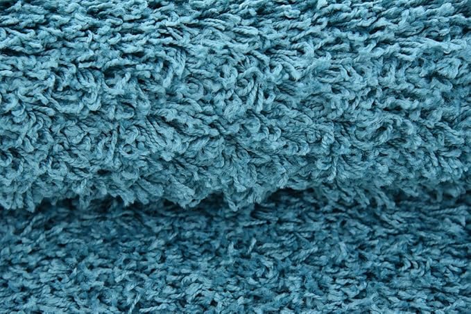 Unique Loom Solid Shag Collection Area Rug - Image 14