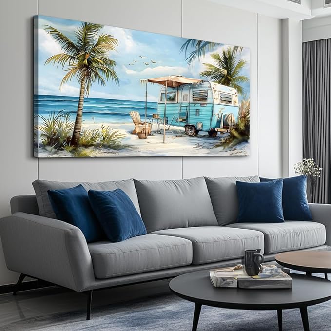 ERQINHUA Large Wall Decor For Living Room Canvas Wall Art For Office Bedroom - Image 3