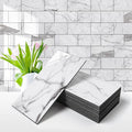 Vamos Tile 100-Piece Glossy Statury White Peel and Stick Backsplash Tile by VamosTile