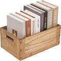 KIRIGEN Stackable Wood Storage Cube /Basket/ Bins Organizer by KIRIGEN