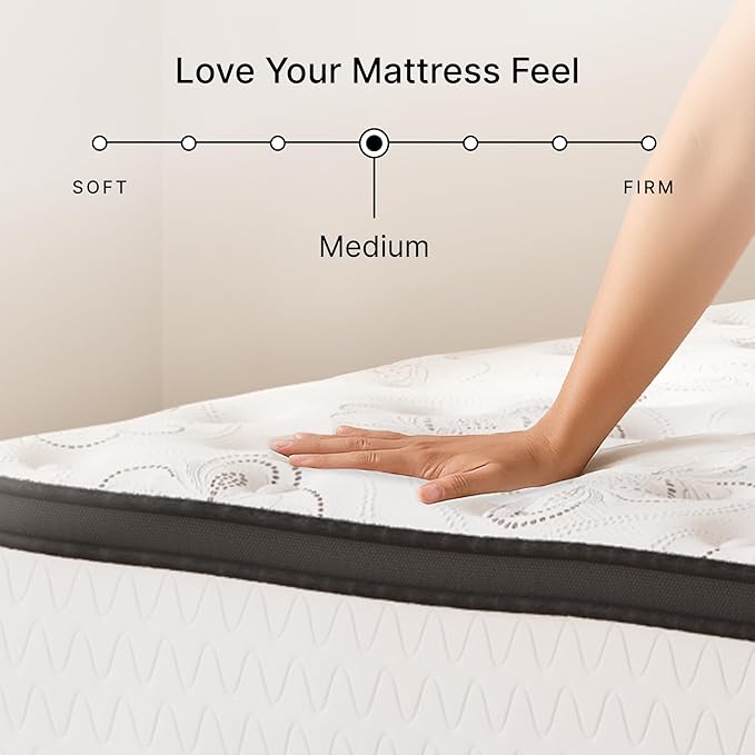 Signature Design by Ashley Chime Hybrid Full 12" Mattress - Image 5