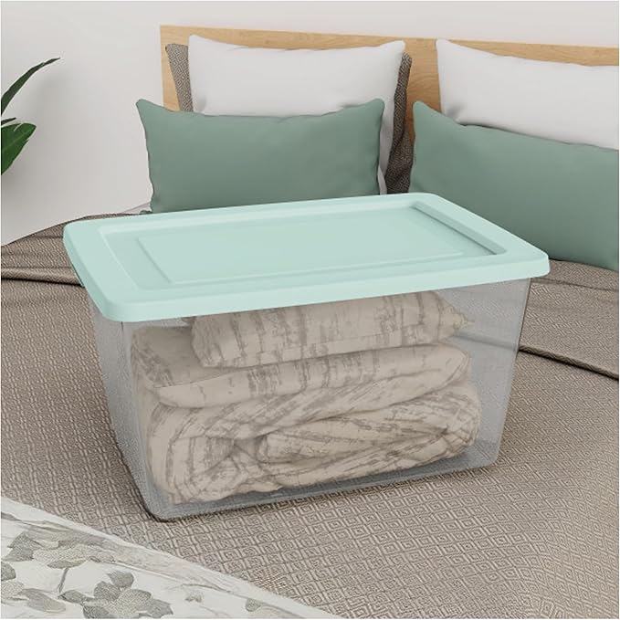 Sterilite 16 Pack Storage Boxes, Lightweight Home Organizers - Image 5