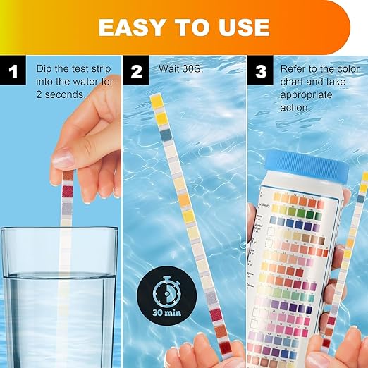AAwipes Drinking Water Test Strips 17 in 1 50 Strips + 2 Bacteria Tester Kits - Image 4