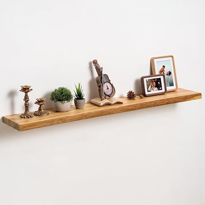 fuqing Live Edge Floating Shelves by Fuqing