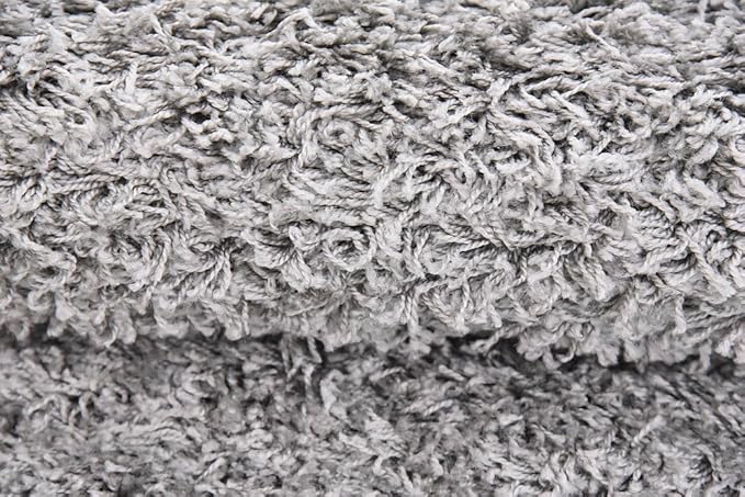 Unique Loom Solid Shag Collection Area Rug - Image 19