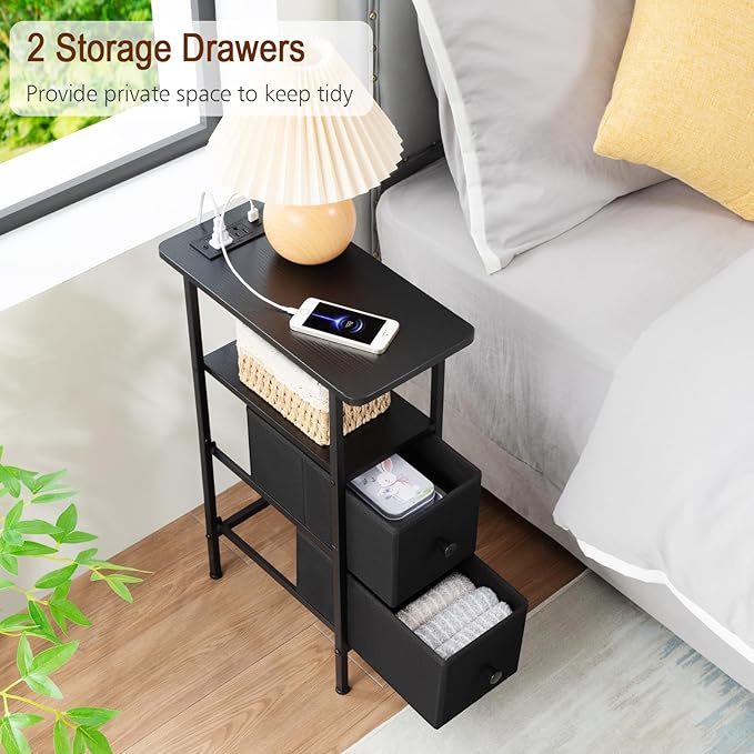 LOAKEKEL Narrow End Table Living Room - Image 8
