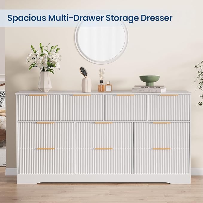 GarveeHome Fluted Dresser for Bedroom - Image 5