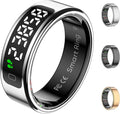 Smart Ring Health Tracker with Display Screen, Sleep Tracker with Heart Rate by Emerhome
