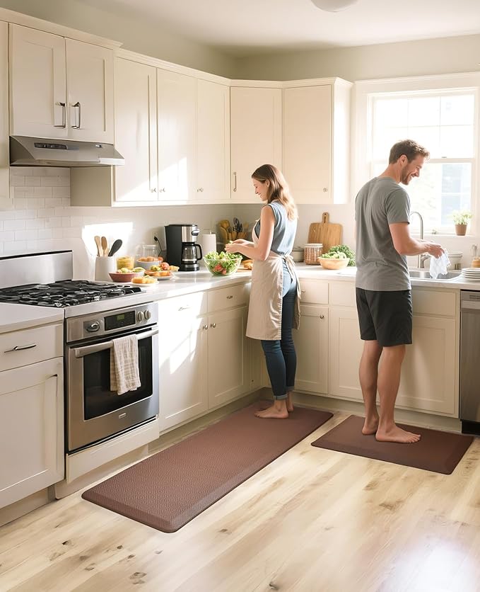 Ophanie Kitchen Mats for Floor, 3/4 Inch Thick Kitchen Rugs, Waterproof - Image 7