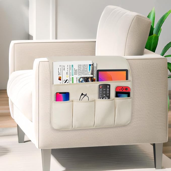 WETRBWEH Remote Control Holder for Armchair，Couch Caddy Organizer TV Remote - Image 2