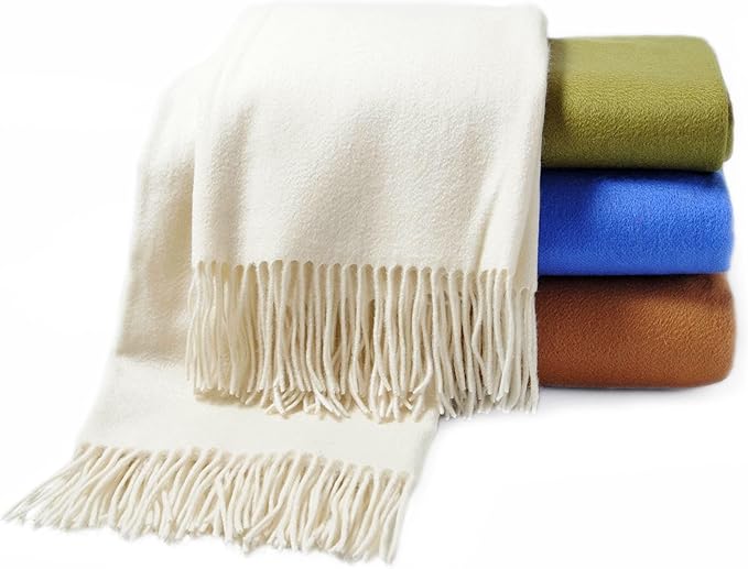 CUDDLE DREAMS Premium Cashmere Throw Blanket - Image 8