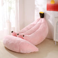 Banana Bean Bag Chair with Ottoman, Floor Sofa Bed with Footrest, Comfy by IEVENW