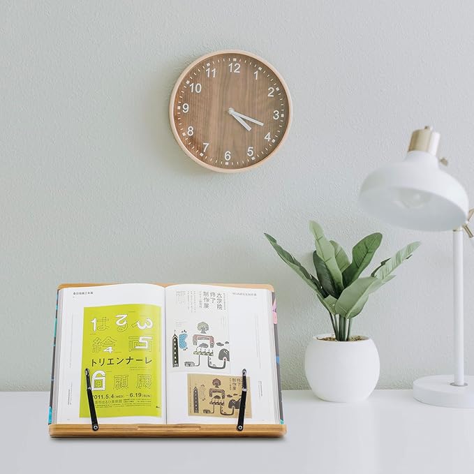 Large A+ Inch XL Bamboo Book Stands & Holders - Image 5