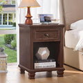 SAVOR LIFE Farmhouse End Tables Living Room by SAVORLIFEFurniture