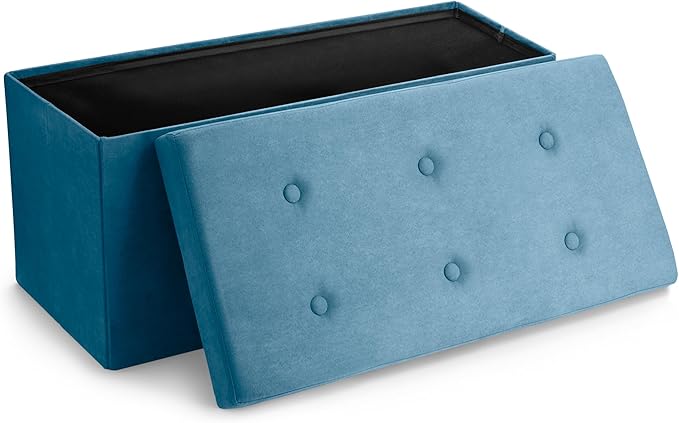 Sorbus Storage Ottoman Bench – Collapsible/Folding Bench Chest by Sorbus