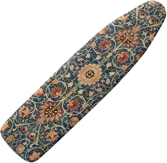 ZCFYGDX Vintage Flower Print 18 x 58 Ironing Board Covers Nylon Buckle Straps by ZCFYGDX