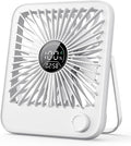 Small Desk Fan Personal Fans，100Speed Adjustable Quiet Small Portable Fan by Unknown
