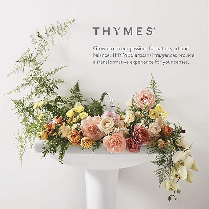 Thymes Petite Reed Diffuser Set – Includes Rattan Wood Sticks, Fragrance Oil - Image 4