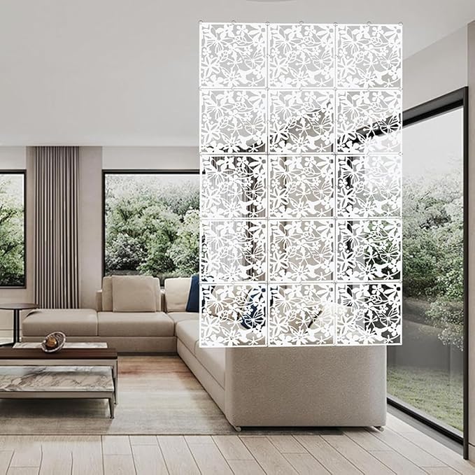 12+4PCS KEIBIKEIDI Hanging Room Divider Screens Made of Environmentally PVC - Image 6