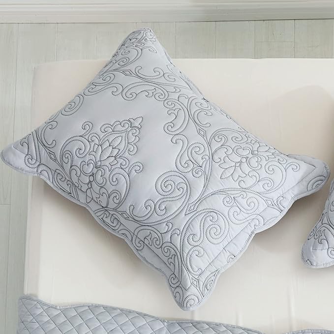 CHIXIN Microfiber King Pillow Shams Set of 2 - Image 3