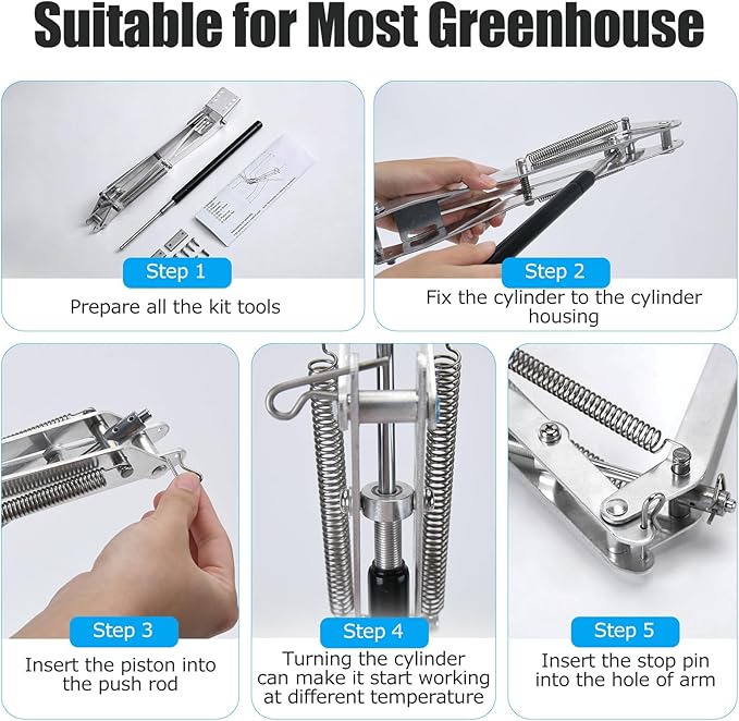CHANGE MOORE Auto Vent Opener 1Pack Automatic Greenhouse Window Opener - Image 7