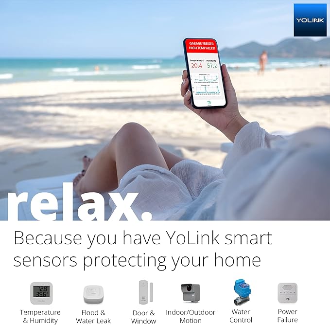 YoLink LoRa Smart Door Sensor Starter Kit: - Image 8