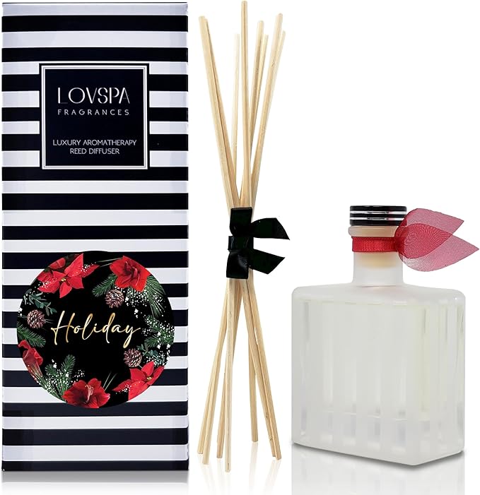 LOVSPA Reed Diffuser Set, Holiday Scented Oil Diffuser - Image 2