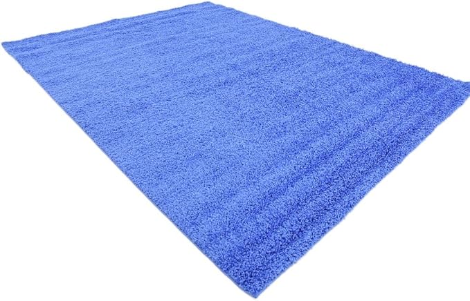 Unique Loom Solid Shag Collection Area Rug - Image 3