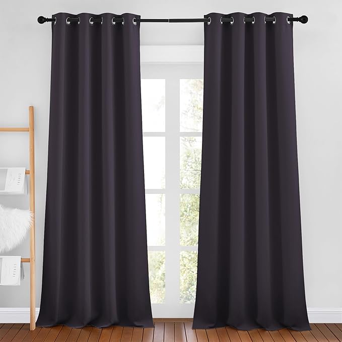 NICETOWN Room Darkening Window Curtains 90 inch Length by NICETOWN