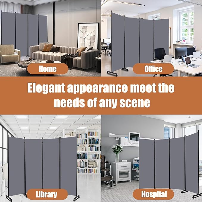 Room Divider Folding Privacy Screens - Image 7