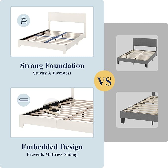 Allewie Queen Size Bed Frame - Image 6