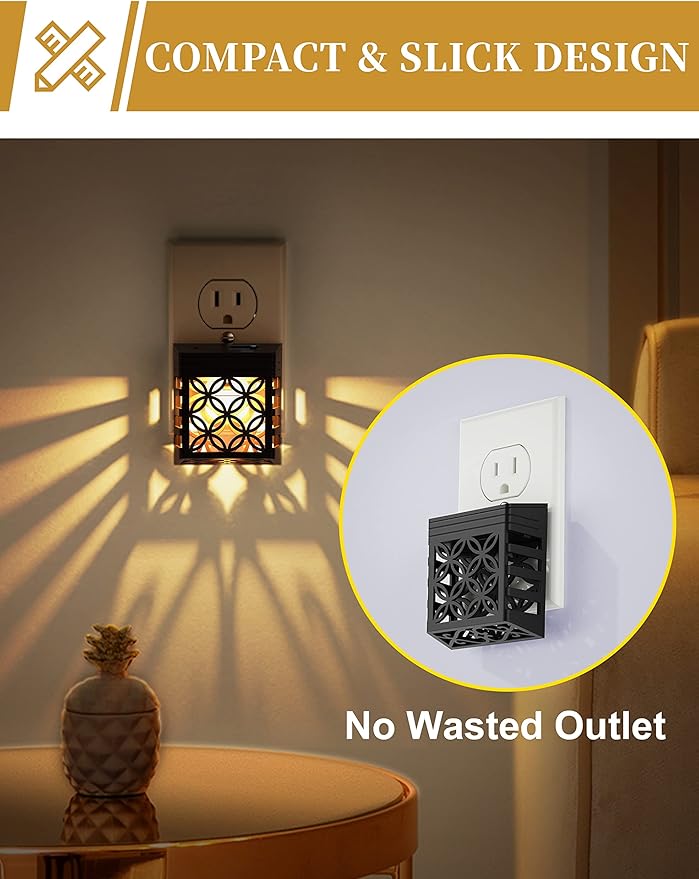 DORESshop Plug in Night Light, Night Lights Plug Into Wall, Dusk to Dawn Sensor - Image 4
