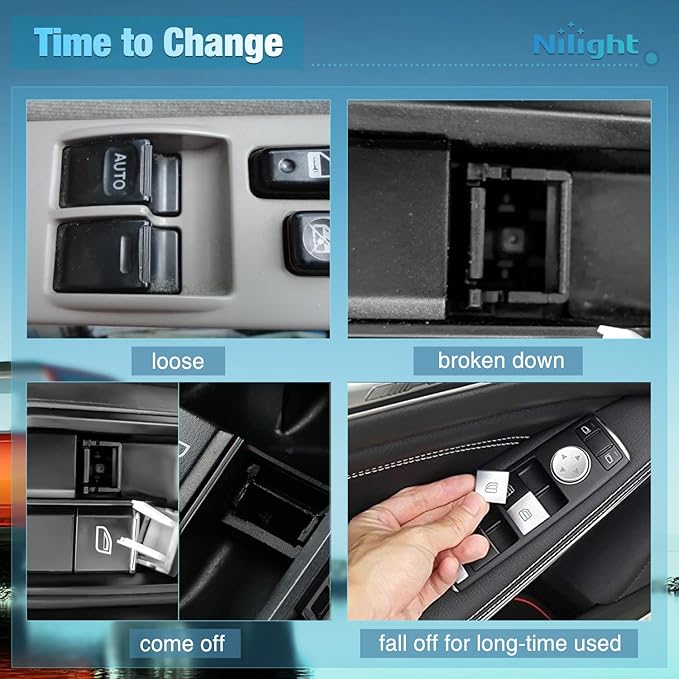 Nilight Power Master Window Switch Compatible - Image 3