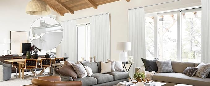 ChadMade Aluminum Ceiling Curtain Track Set - 12ft Adjustable Length - Image 9