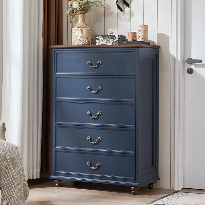 24" Wide Farmhouse Nightstand Set of 2, Farmhouse Furniture Series - Image 5