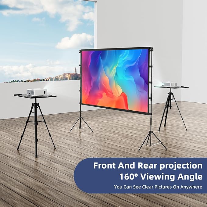 Projector Screen Outdoor, Vamvo Projector Screen - Image 3